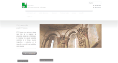 Desktop Screenshot of escueladelpatrimoniocultural.com